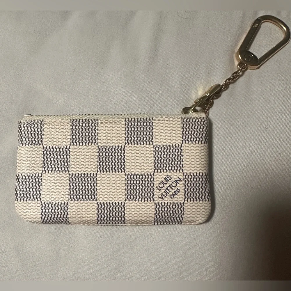 Louis Vuitton Key Pouch‎ Damier Azur White/Blue - Picture 3 of 13